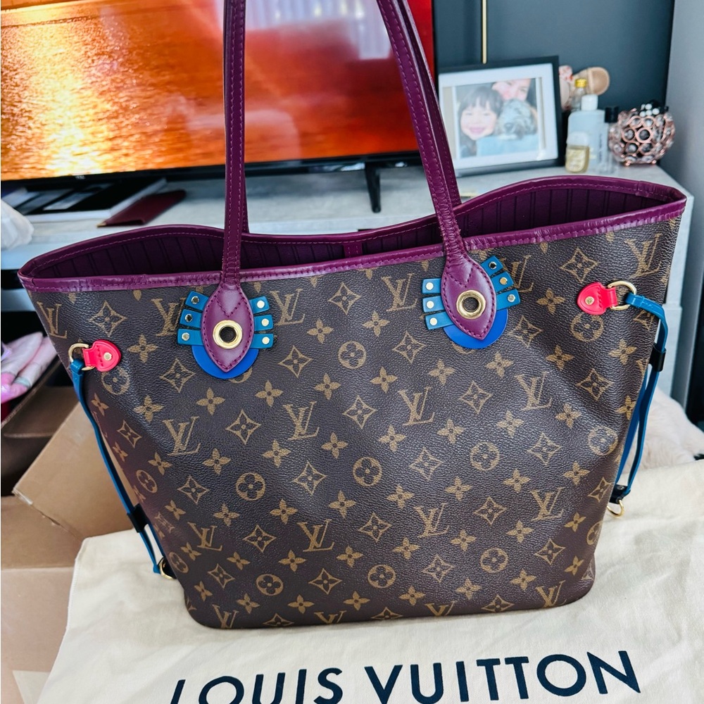 Authentic Louis Vuitton limited ediiton neverfull MM